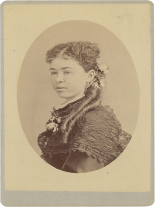 Item #List3119 Portrait of a Young Woman of Color in California, c. 1870s.. California...