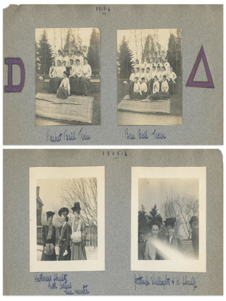 Photo Album of the Misses Masters’ School in Dobbs Ferry, 1905–1906.