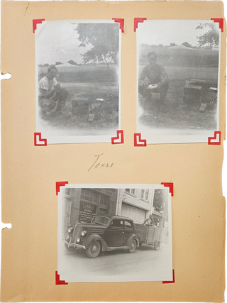 Photo Album of a 1947 Motorcycle Tour Through Mexico.