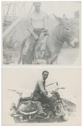 Photo Album of a 1947 Motorcycle Tour Through Mexico.