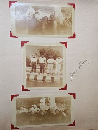 Photo Album of a 1947 Motorcycle Tour Through Mexico.
