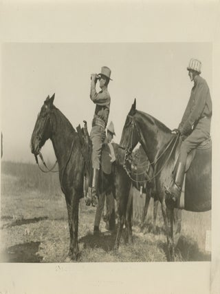 Five 1920 Photographs of Texas Rangers, Including Frank Hamer.