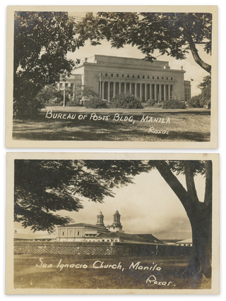 Item #List3159 Twenty-one Photos Showing the Aftermath of the Battle of Manila.. World War...