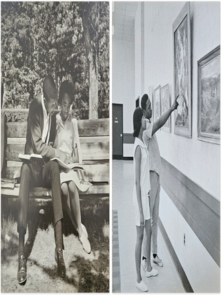 Photographs of Students at UNCF-Sponsored HBCUs, Likely 1950s—1970s.