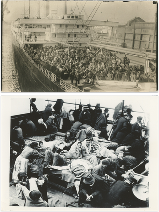 Collection of Immigration Photographs, Mainly from Ellis Island, Early 20th Century.