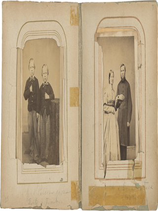 Carte-de-Visite Album of Swedish Illinoisans, c. 1860s–1880s.