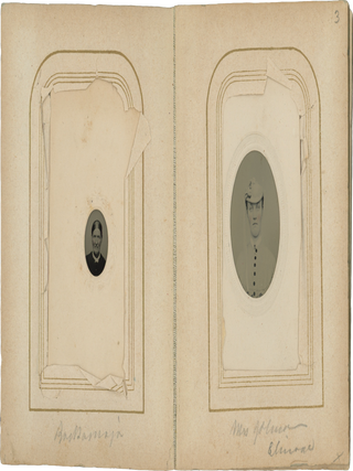 Carte-de-Visite Album of Swedish Illinoisans, c. 1860s–1880s.
