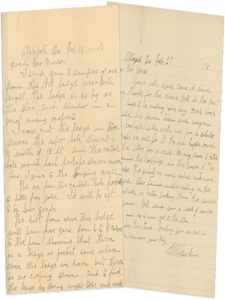 Archive of Harry N. Morse, Old West Lawman, with Charles Shinn’s Graphic Description of Pacific Coast Outlaws: Thrilling Exploits of their Arch-Enemy Sheriff Harry N. Morse.