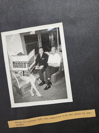 Scrapbook Documenting an Unconventional Marketing Campaign for The Carpetbaggers (1964) at Loew’s Metropolitan Theatre in Downtown Brooklyn.