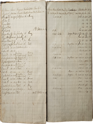 1858 Austin County Assessor and Collector’s Ledger.