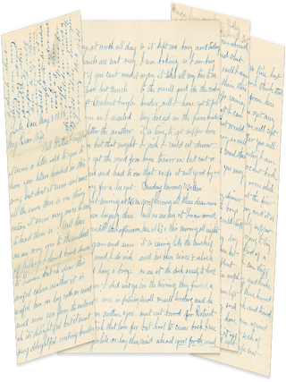 Collection of 1880s–1890s Letters between a Great Lakes Merchant Shipowner and His Wife, a Teacher in Cleveland, Who Was “humble enough to do most anything” to Settle their Debts.