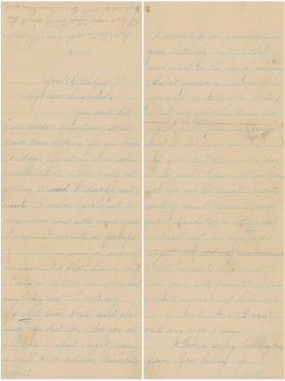 Collection of 1880s–1890s Letters between a Great Lakes Merchant Shipowner and His Wife, a Teacher in Cleveland, Who Was “humble enough to do most anything” to Settle their Debts.