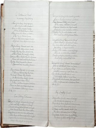 Item #List3433 A Book of Poems by Amateur Poet Mary S. Fay, With Several Concerning Temperance...
