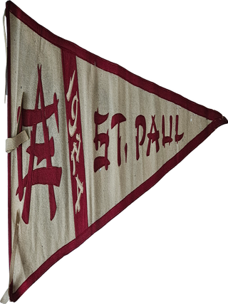 Item #List3504 1924 Felt Pennant likely from Saint Paul’s College, a Virginia HBCU.....