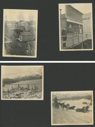 1916–1917 Photo Album of Illinoisan Brothers Ruben and Daniel Dieners in the Territory of Alaska.