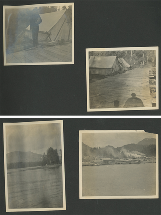 1916–1917 Photo Album of Illinoisan Brothers Ruben and Daniel Dieners in the Territory of Alaska.