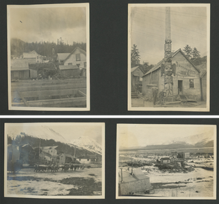 1916–1917 Photo Album of Illinoisan Brothers Ruben and Daniel Dieners in the Territory of Alaska.