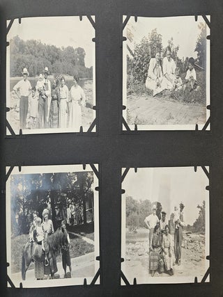 1910s–1920s Photo Album from California, Showing Farming, Recreation, and Trips to Hydroelectric Projects.