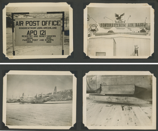 1950s–1960s Photo Album Mainly of Sondrestrom Air Base in Greenland, with Some from Sidi Slimane Air Force Base in Morocco.