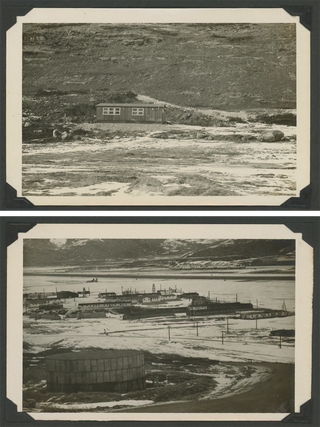 1950s–1960s Photo Album Mainly of Sondrestrom Air Base in Greenland, with Some from Sidi Slimane Air Force Base in Morocco.