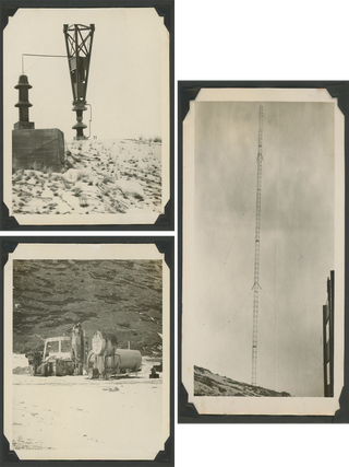 1950s–1960s Photo Album Mainly of Sondrestrom Air Base in Greenland, with Some from Sidi Slimane Air Force Base in Morocco.