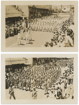 1940s Photo Album with Candid Images of Young Sailors in Hawai’i and Japan During and After World War II.