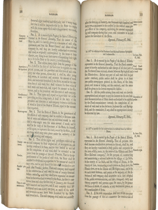 Laws of the State of Illinois Passed by the Twelfth General Assembly, at Their Session, Began and Held at Springfield, on the Seventh of December, One Thousand Eight Hundred and Forty.