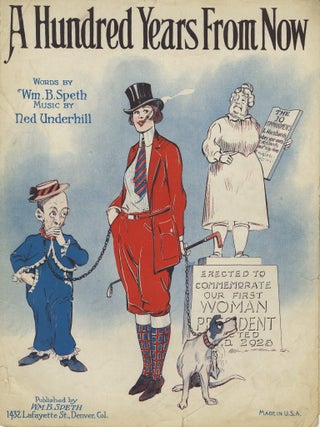 Collection of American Sheet Music Relating to Women’s Rights and Woman Suffrage, 1838–1925.