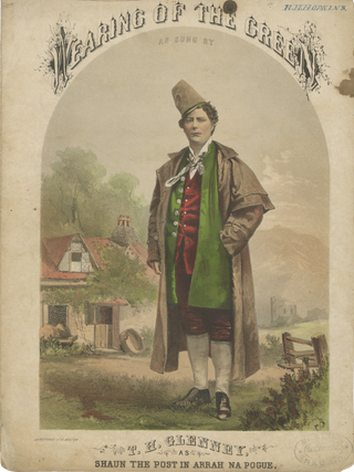 Item #List3656 The Wearing of the Green, As Sung by J. E. McDonough in “Arrah Na Pogue.” /...