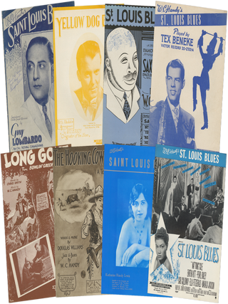 Item #List3662 Large Collection of W. C. Handy Blues Sheet Music including multiple editions...
