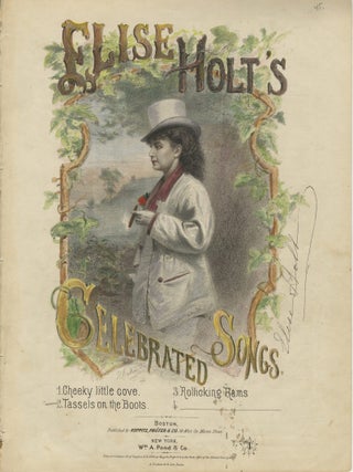 Item #List3680 Tassels on the Boots. From Elise Holt’s Celebrated Songs. Music –...