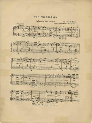 Phonograph. March Brillante.