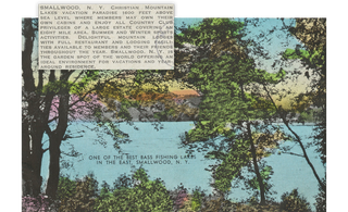 Collection of Postcards from Resorts Around the US Advertising Gentiles-Only Vacation Accommodations.
