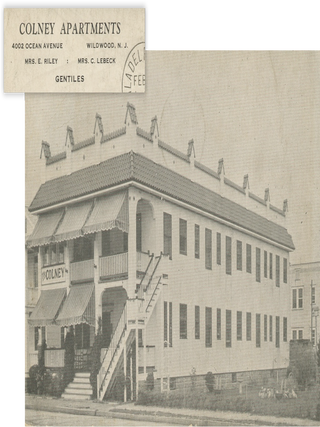 Collection of Postcards from Resorts Around the US Advertising Gentiles-Only Vacation Accommodations.