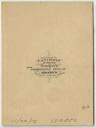 Carte de Visite Portrait of Henry Ward Beecher.
