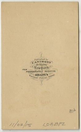 Carte de Visite Portrait of Henry Ward Beecher.