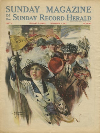 Item #List38128 Sunday Magazine of the Sunday Record-Herald. November 3, 1912. Woman Suffrage...