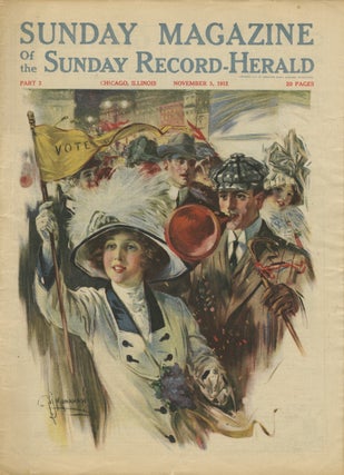 Item #List38128 Sunday Magazine of the Sunday Record-Herald. November 3, 1912. Woman Suffrage...