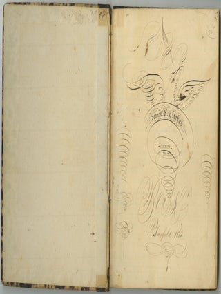 Item #List38133 Notebook of a Student at Opheleton Seminary in Plainfield, New Jersey,...