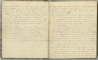 Notebook of a Student at Opheleton Seminary in Plainfield, New Jersey, Documenting Her Reading Habits and Friendships, 1863–1868.