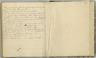 Notebook of a Student at Opheleton Seminary in Plainfield, New Jersey, Documenting Her Reading Habits and Friendships, 1863–1868.