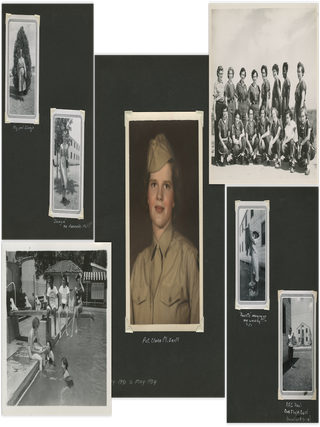 Item #List38134 Photo Album of a Women&rsquo;s Air Force Airman Training with the Newly Racially...