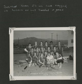Photo Album of a Women’s Air Force Airman Training with the Newly Racially Integrated 3345th Technical Training Squadron During the Korean War.