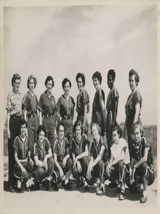 Photo Album of a Women&rsquo;s Air Force Airman Training with the Newly Racially Integrated 3345th Technical Training Squadron During the Korean War.