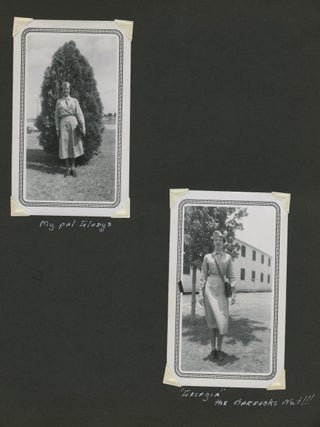 Photo Album of a Women&rsquo;s Air Force Airman Training with the Newly Racially Integrated 3345th Technical Training Squadron During the Korean War.