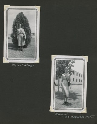 Photo Album of a Women’s Air Force Airman Training with the Newly Racially Integrated 3345th Technical Training Squadron During the Korean War.
