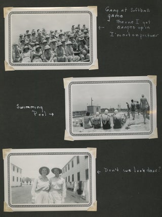 Photo Album of a Women&rsquo;s Air Force Airman Training with the Newly Racially Integrated 3345th Technical Training Squadron During the Korean War.