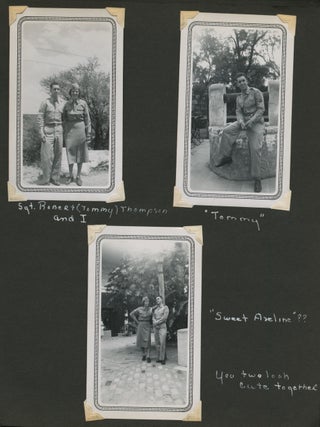 Photo Album of a Women&rsquo;s Air Force Airman Training with the Newly Racially Integrated 3345th Technical Training Squadron During the Korean War.