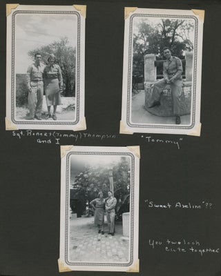 Photo Album of a Women’s Air Force Airman Training with the Newly Racially Integrated 3345th Technical Training Squadron During the Korean War.