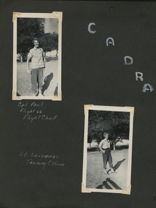 Photo Album of a Women&rsquo;s Air Force Airman Training with the Newly Racially Integrated 3345th Technical Training Squadron During the Korean War.